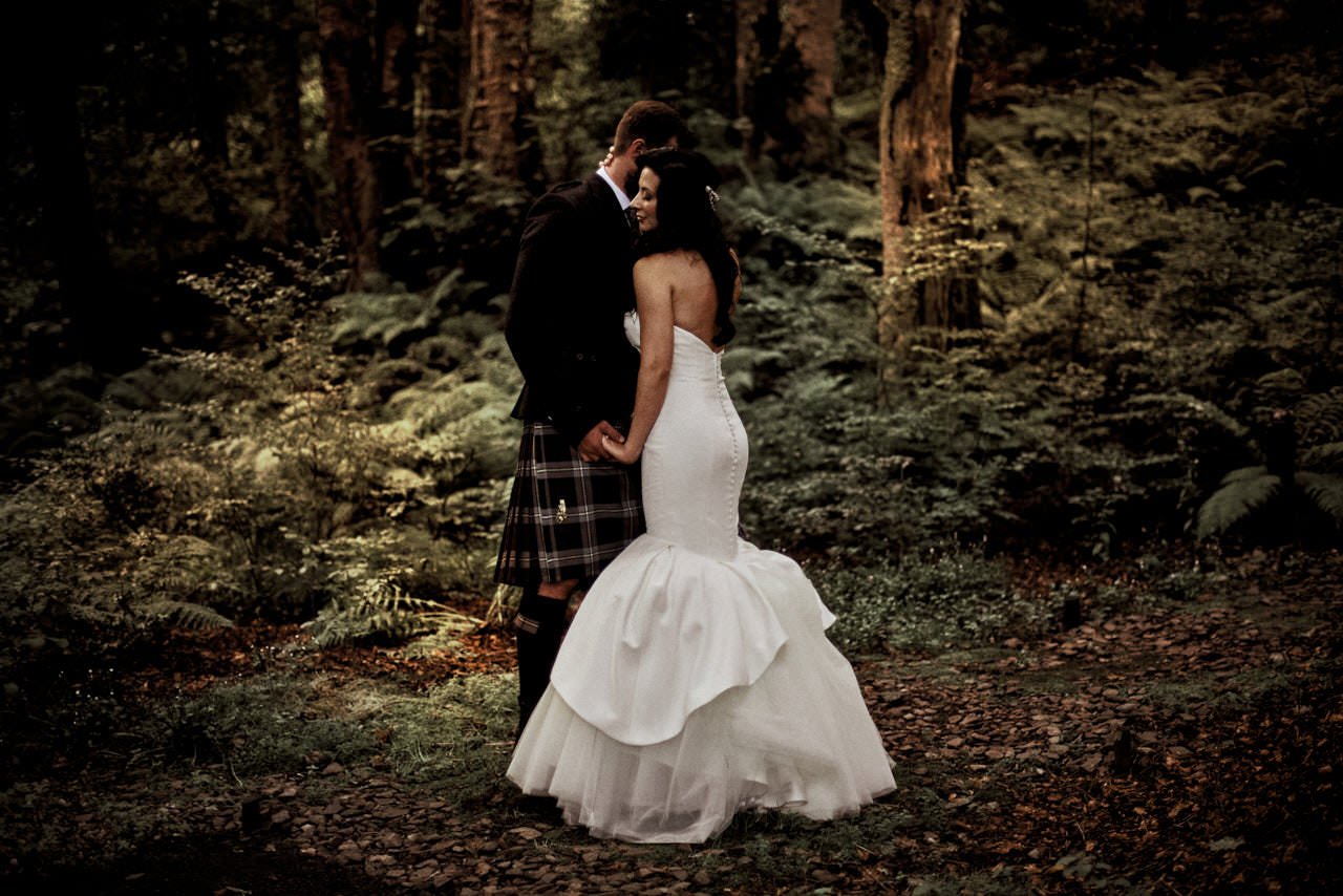 Wedding Scotland Drumtochty Castle