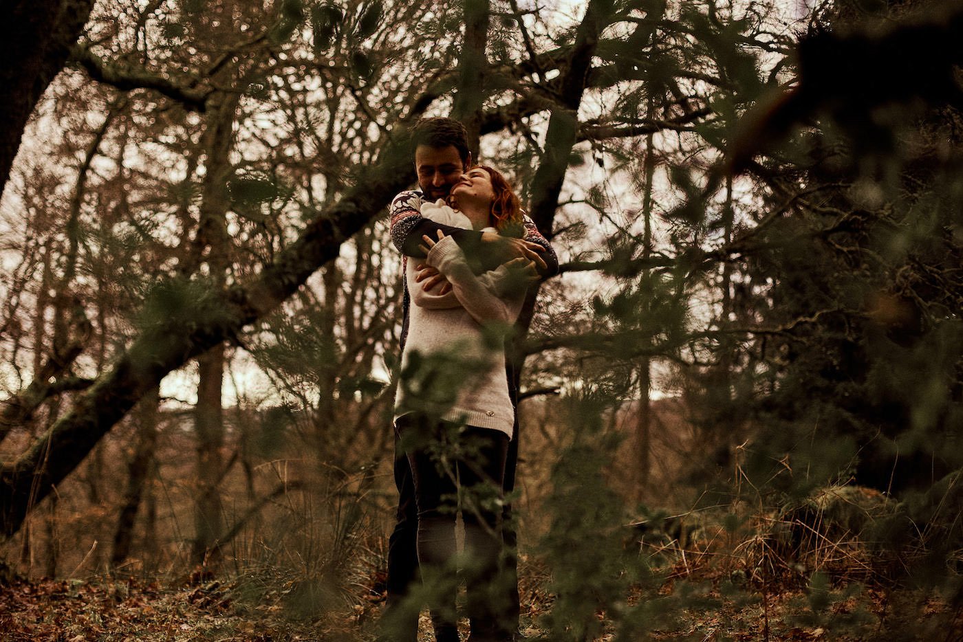 engagement shoot aberfoyle scotland