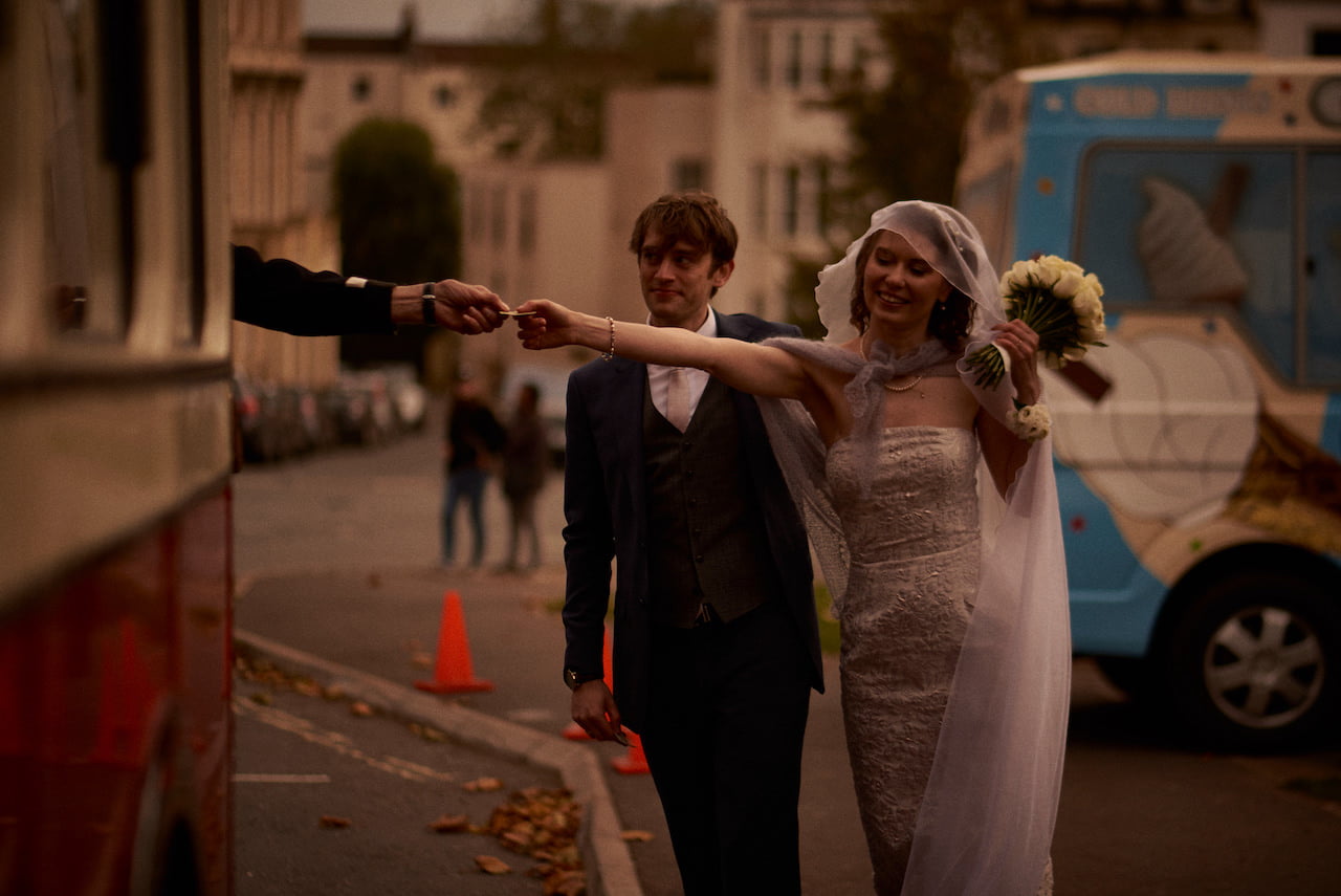 Bristol Wedding Photographer - Victoria and Robert 22 UK wedding Bristol Vintage Bus Hire