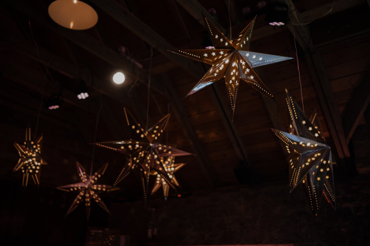 The Byre at Inchyra Wedding Venue 25 The Byre at Inchyra Light Decor