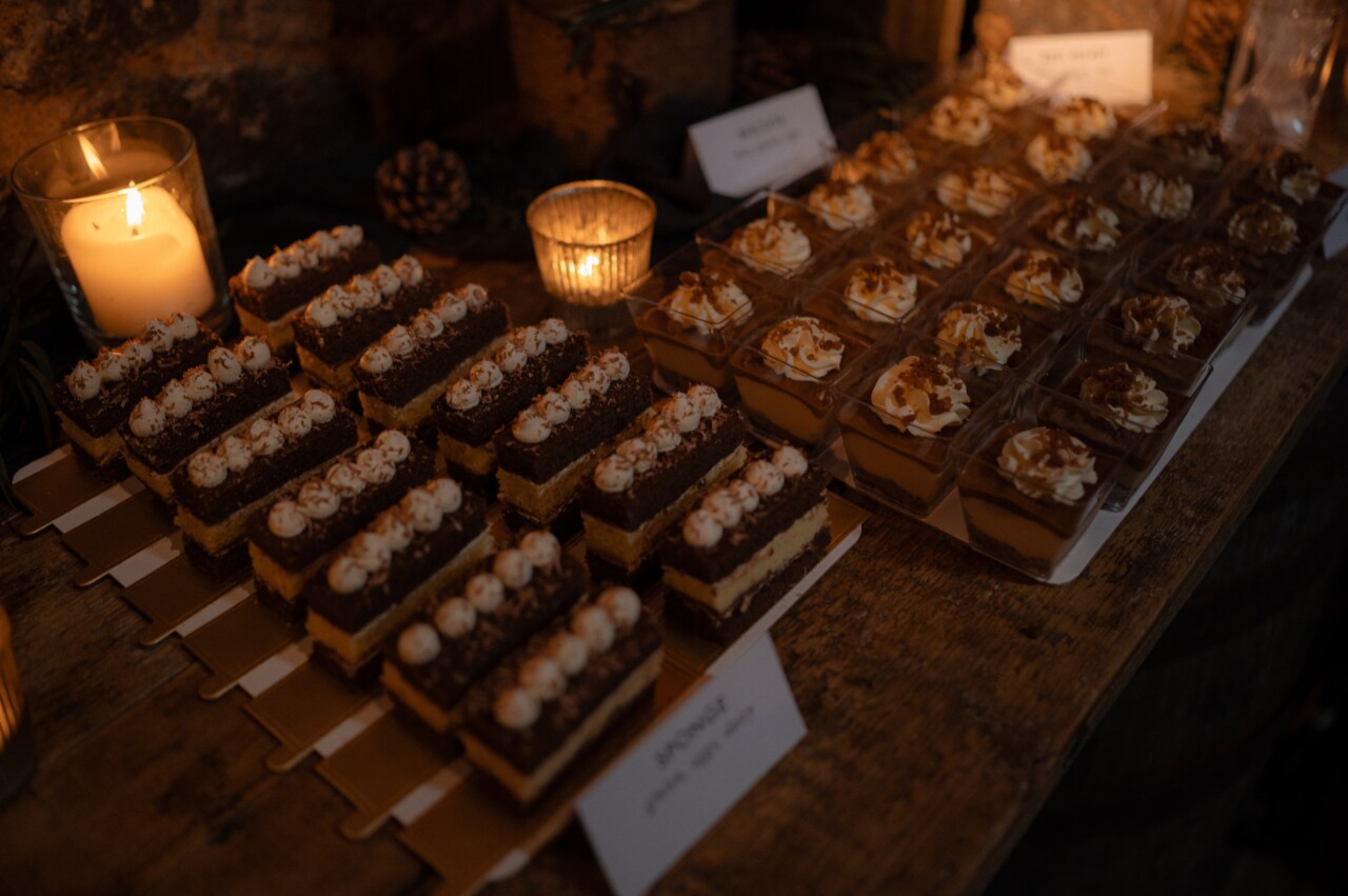 The Byre at Inchyra Wedding Venue 29 The Byre at Inchyra Cake Buffet