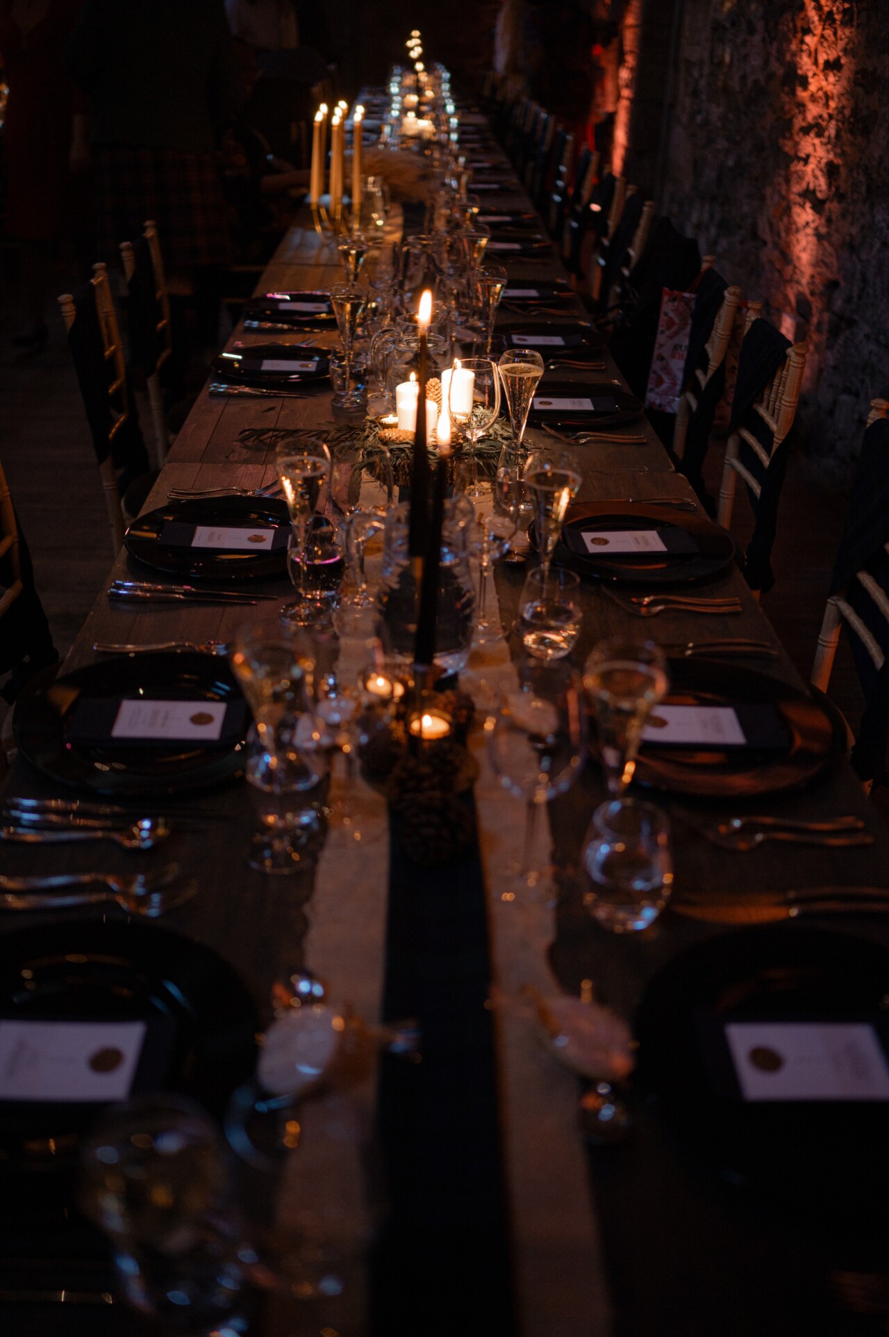 The Byre at Inchyra Wedding Venue 36 The Byre at Inchyra Table Decor