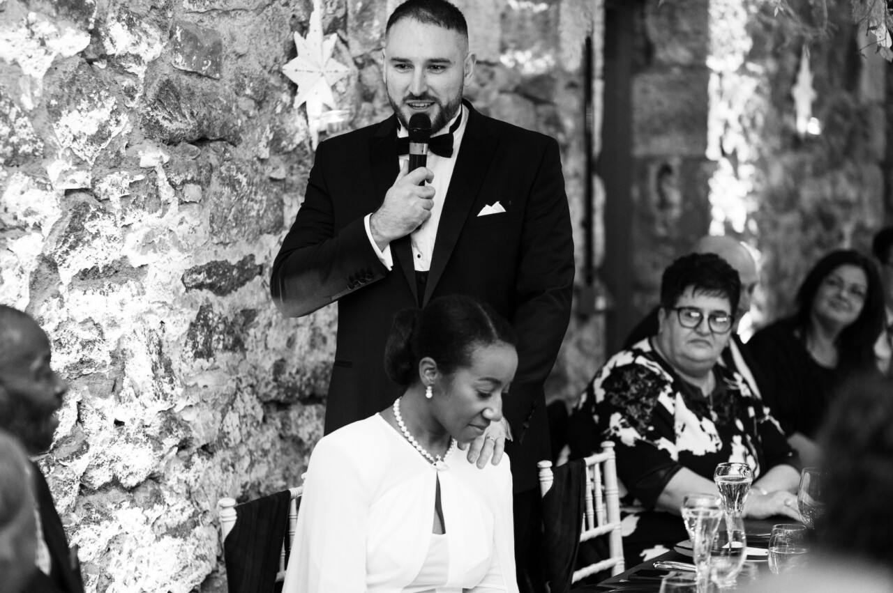 The Byre at Inchyra Wedding Venue 101 The Byre at Inchyra Groom Speech