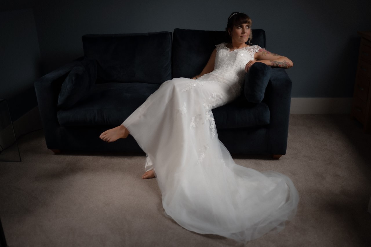 A Loch an Eilein Intimate Wedding 1 Rothiemurchus Lodge Stay Morning Wedding Preparation
