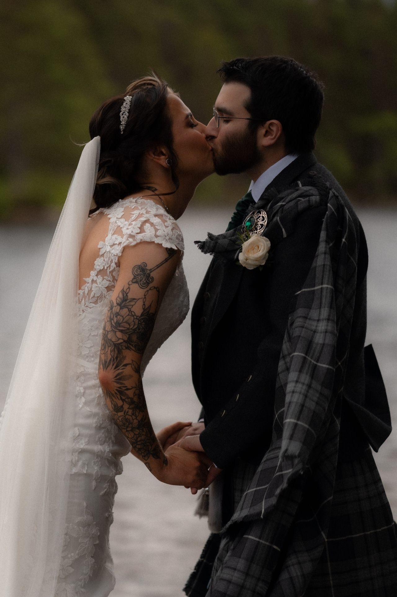 A Loch an Eilein Intimate Wedding 11 Loch an Eilein Wedding Ceremony