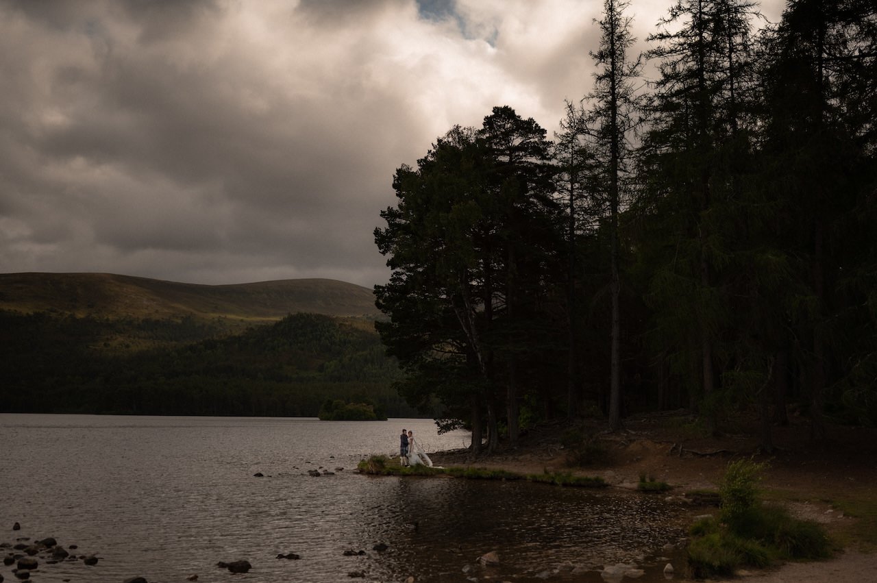 A Loch an Eilein Intimate Wedding 23 Loch an Eilein Intimate Wedding