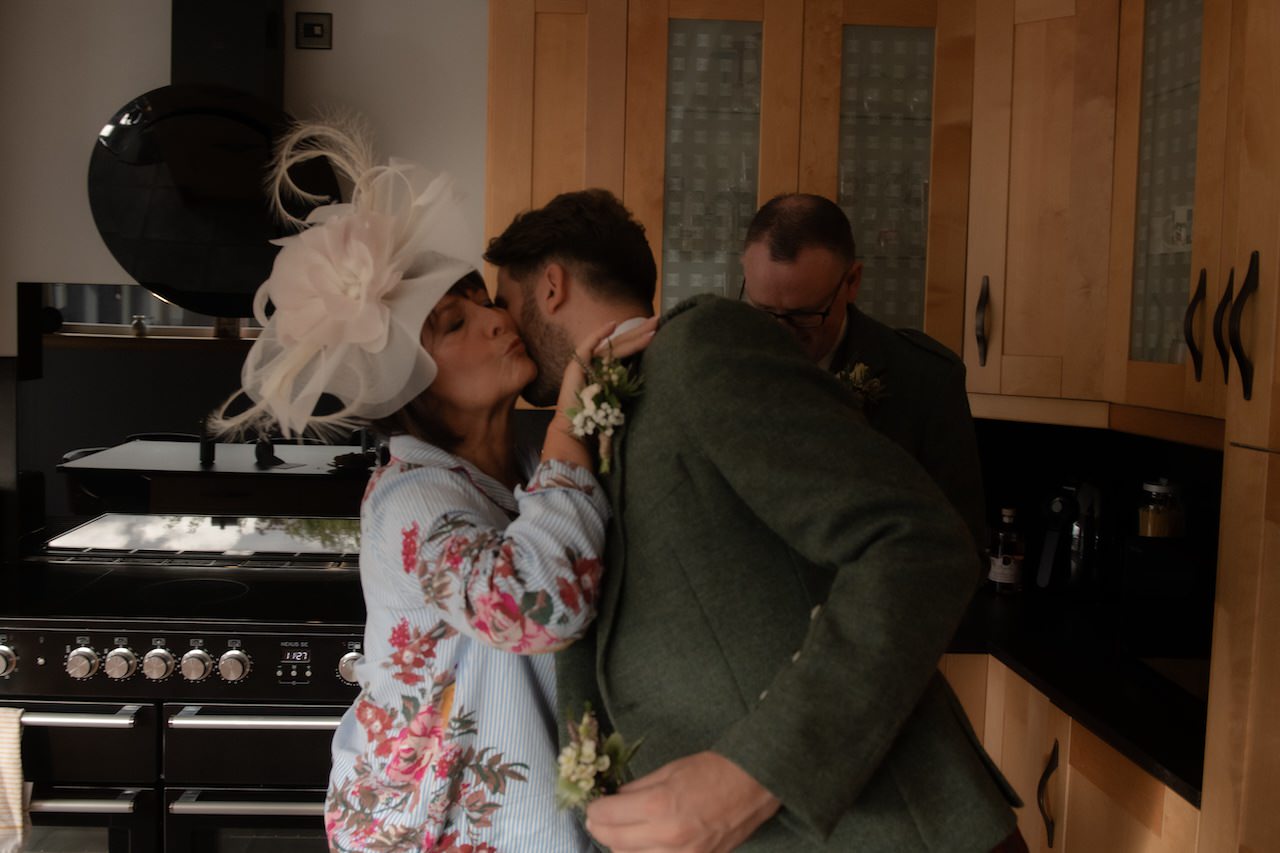 The Big Fat Scottish Wedding in Highlands 3 The Groom Morning Emotional Moments