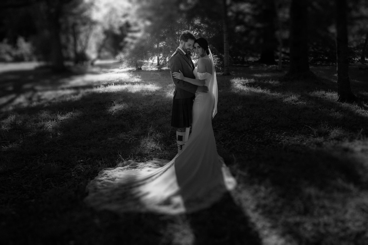 The Big Fat Scottish Wedding in Highlands 31 Scottish Wedding Intimate Portrait Session