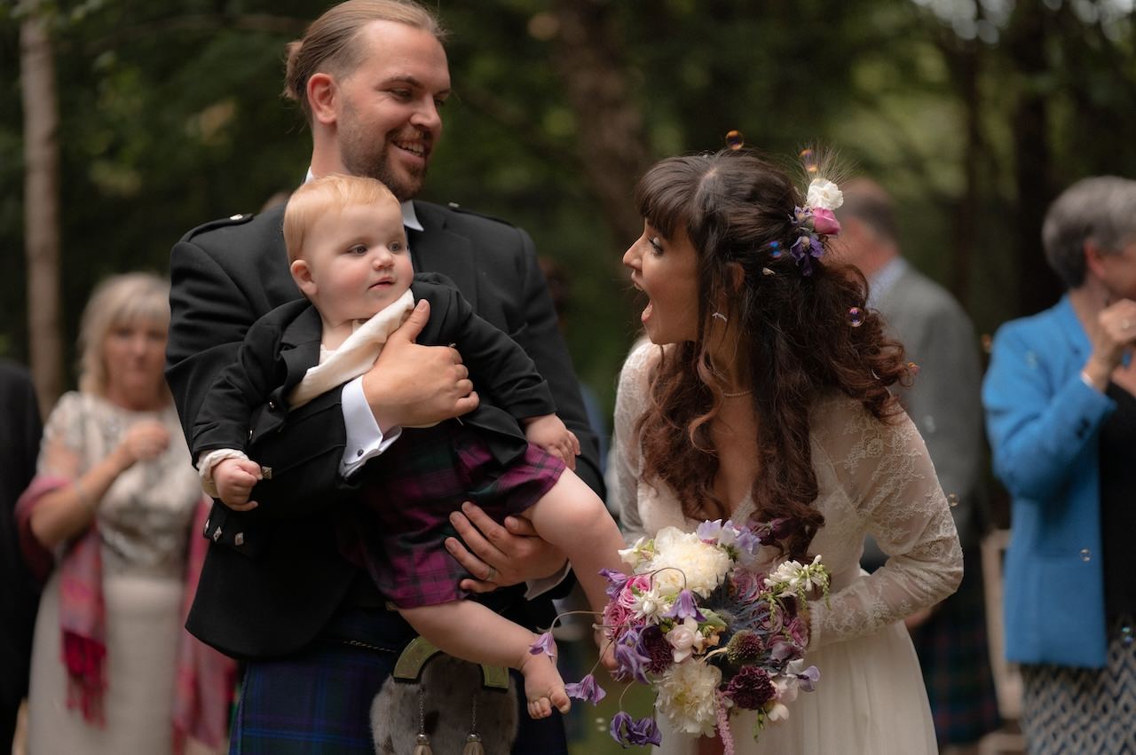Budget Friendly City Wedding in Glasgow 10 DIY Wedding Ideas Bubbles