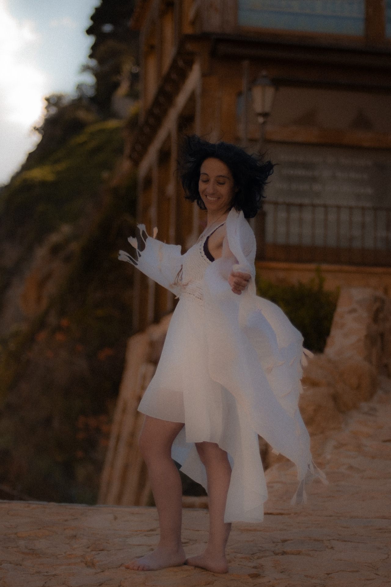 A Perfect Destination for Wedding Photography in Costa Brava 20 Tossa de Mar Destination Wedding Romantic Bride Portrait