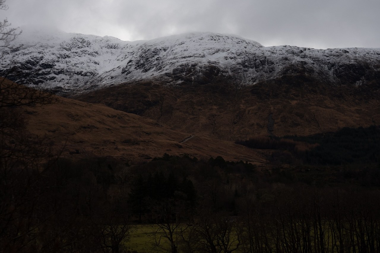 Winter Wedding in The Highlands Scenery