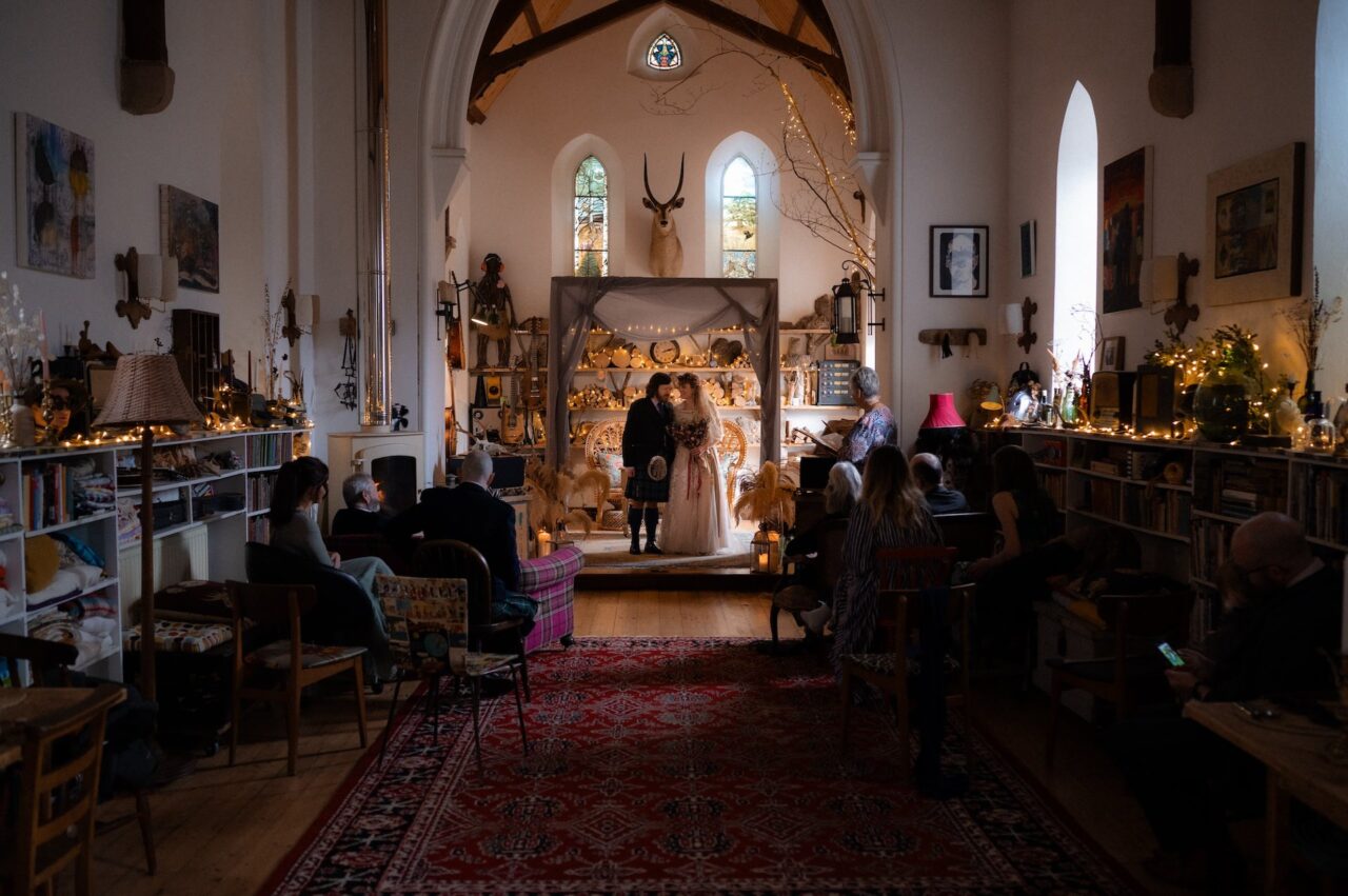 St Mary's Wedding Space Appin Wedding Ceremony