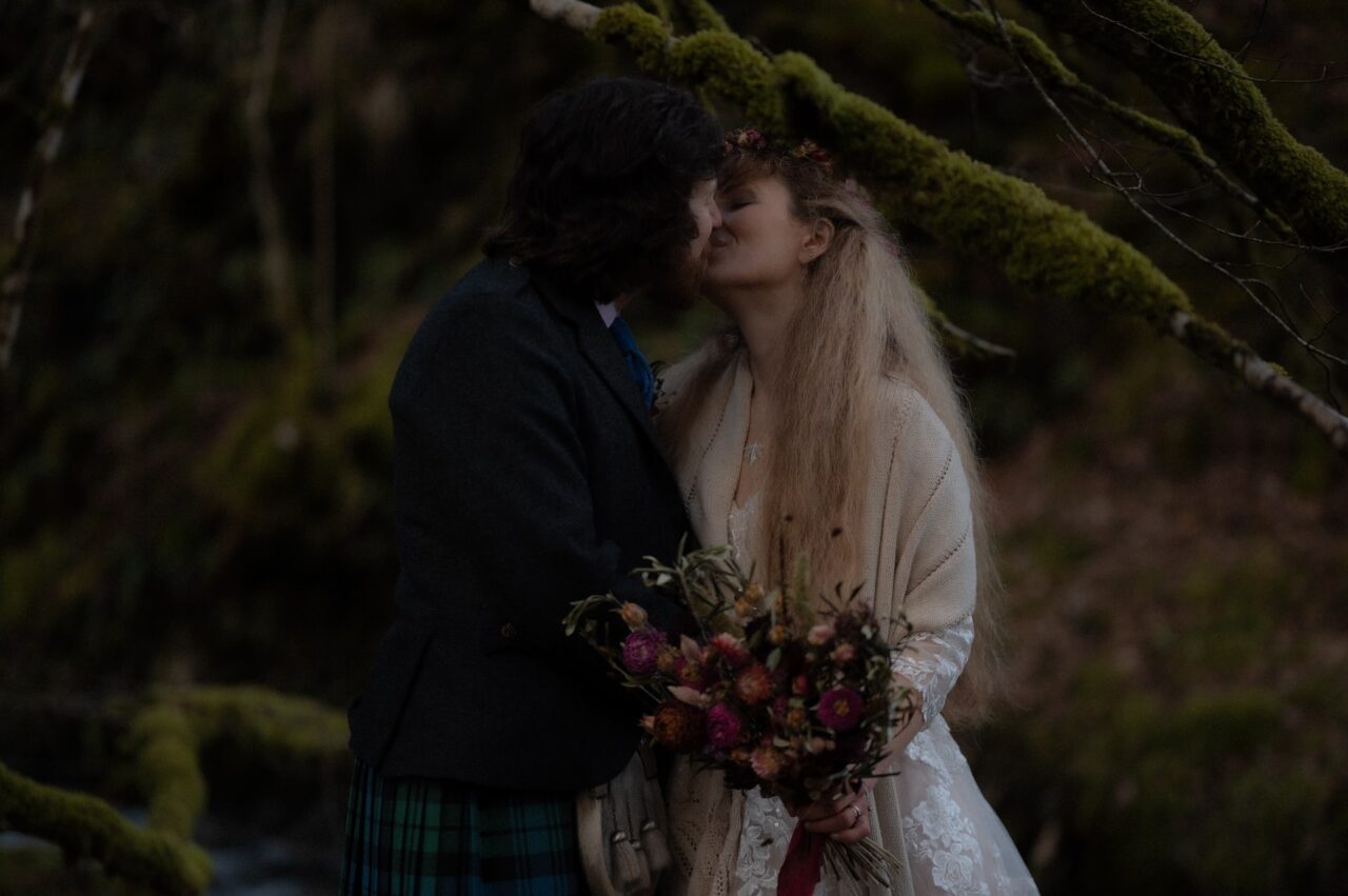 Scottish Wedding Highland portrait session
