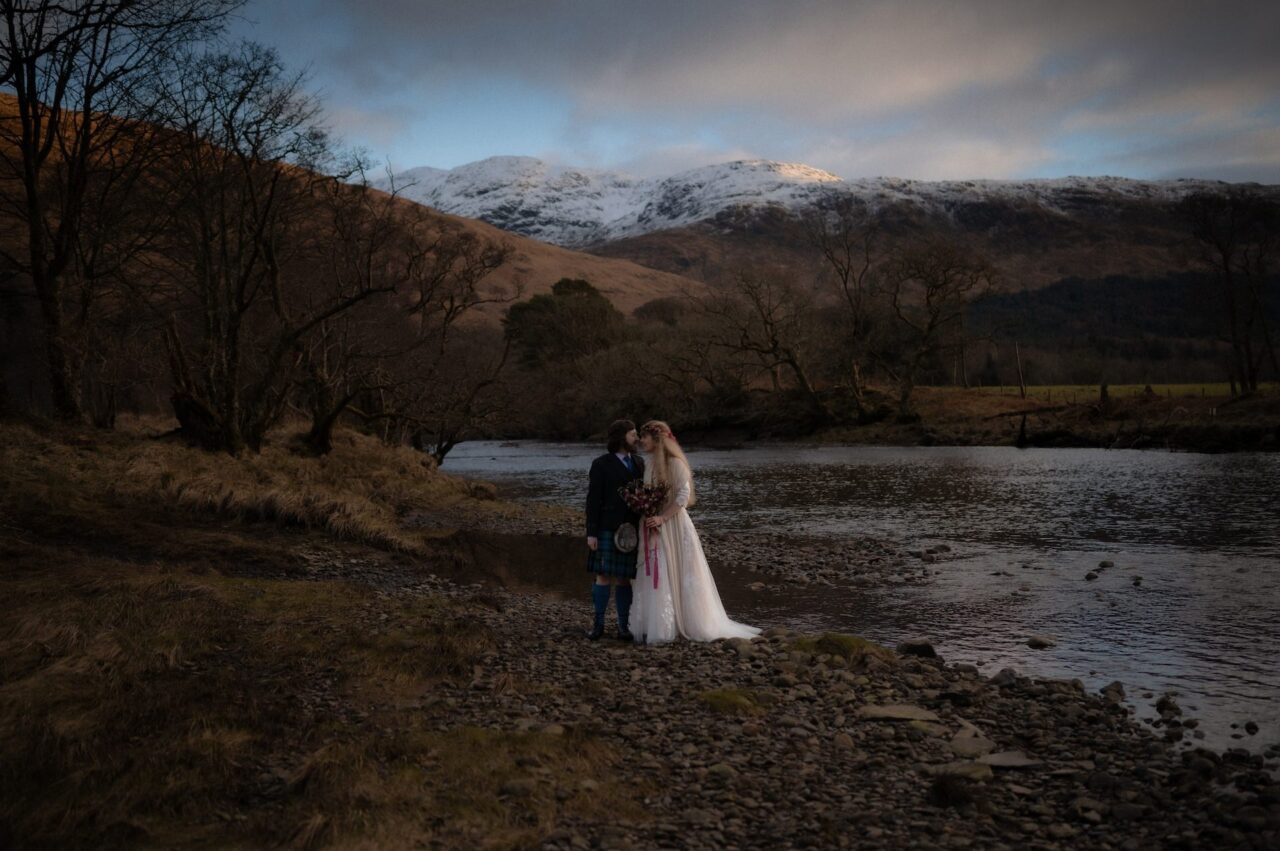 Intimate Winter Wedding in the Highlands