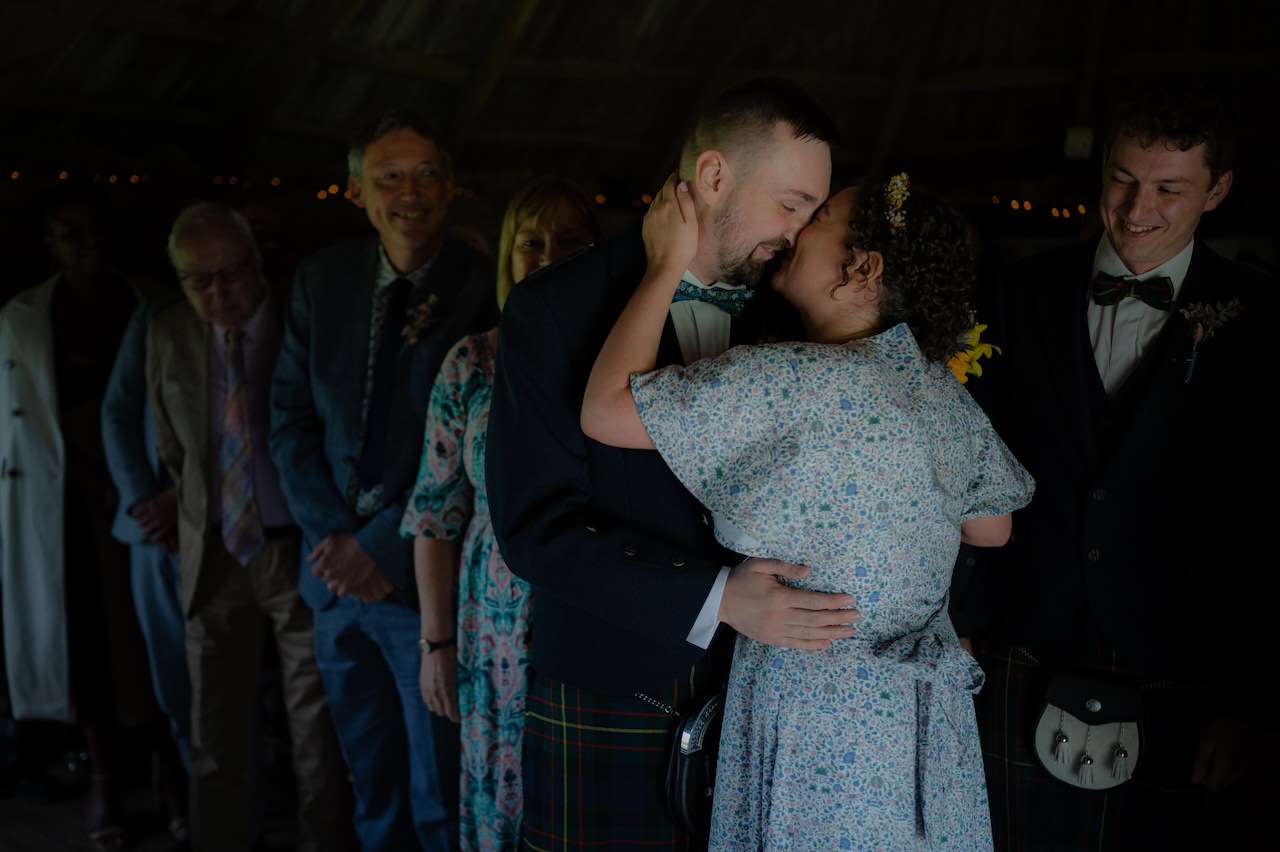Harburn Barn Wedding Ceremony