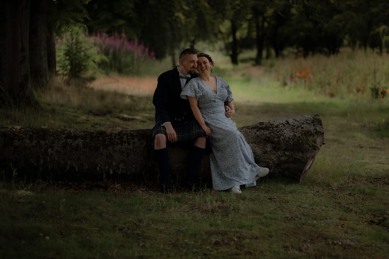 Wedding at Harburn Barn