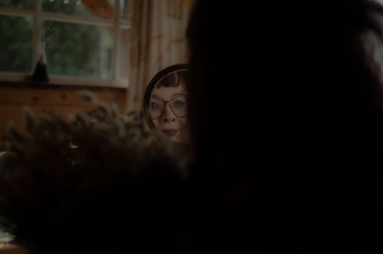 Gothic Elopement Wedding in the Highlands - Ivy & Daniel 11 St Mary's The Sitooterie Appin Goth Wedding