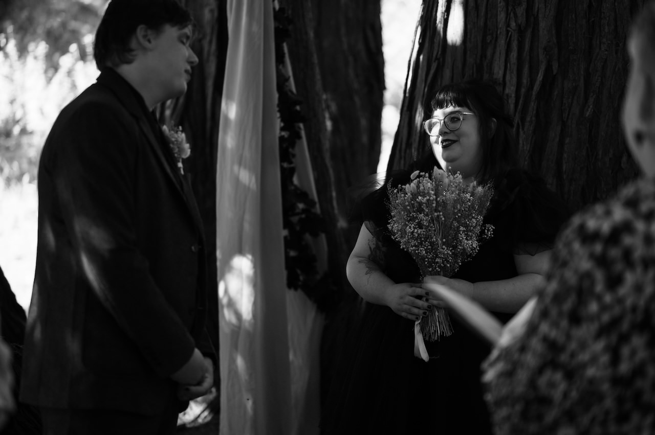 Gothic Elopement Wedding in the Highlands - Ivy & Daniel 19 Gothic Style Elopement Ceremony