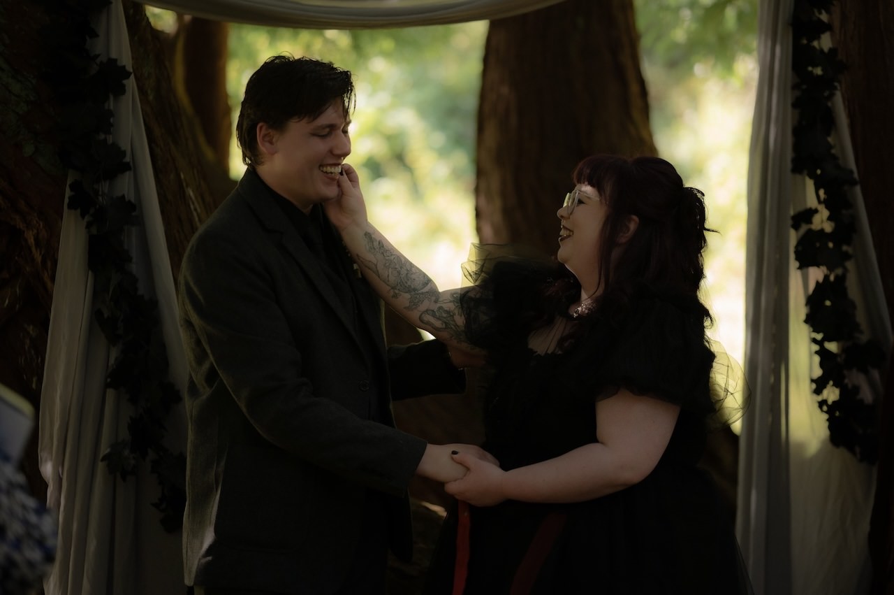 Gothic Elopement Wedding in the Highlands - Ivy & Daniel 21 Gothic Style Elopement Wedding in Highlands