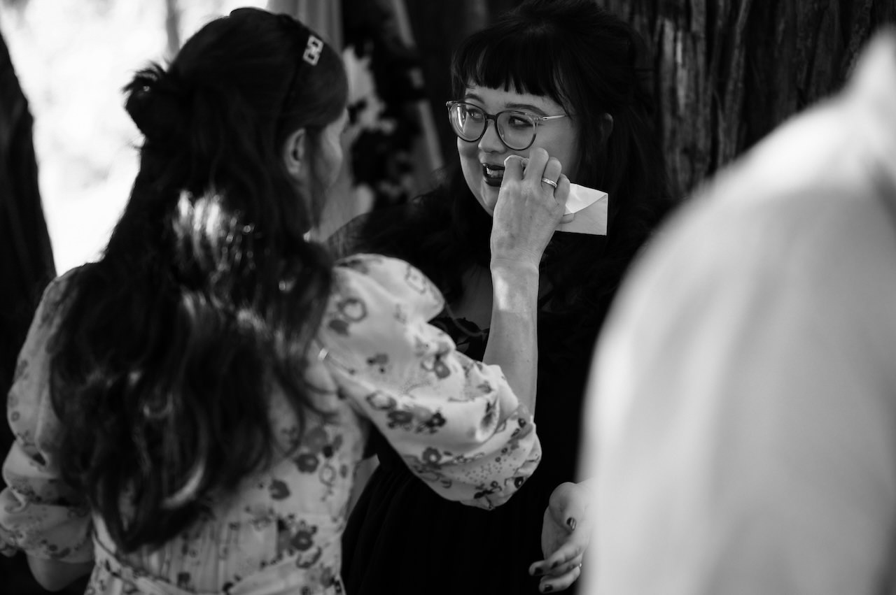 Gothic Elopement Wedding in the Highlands - Ivy & Daniel 25 Gothic Elopement Wedding Emotional Ceremony