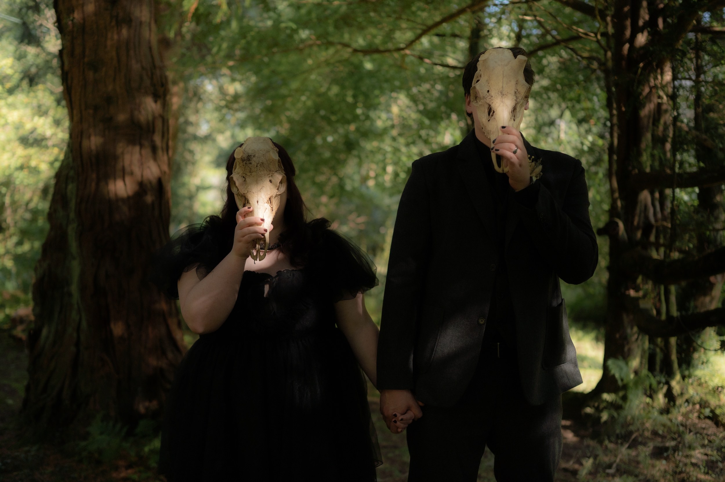 Gothic Elopement Wedding