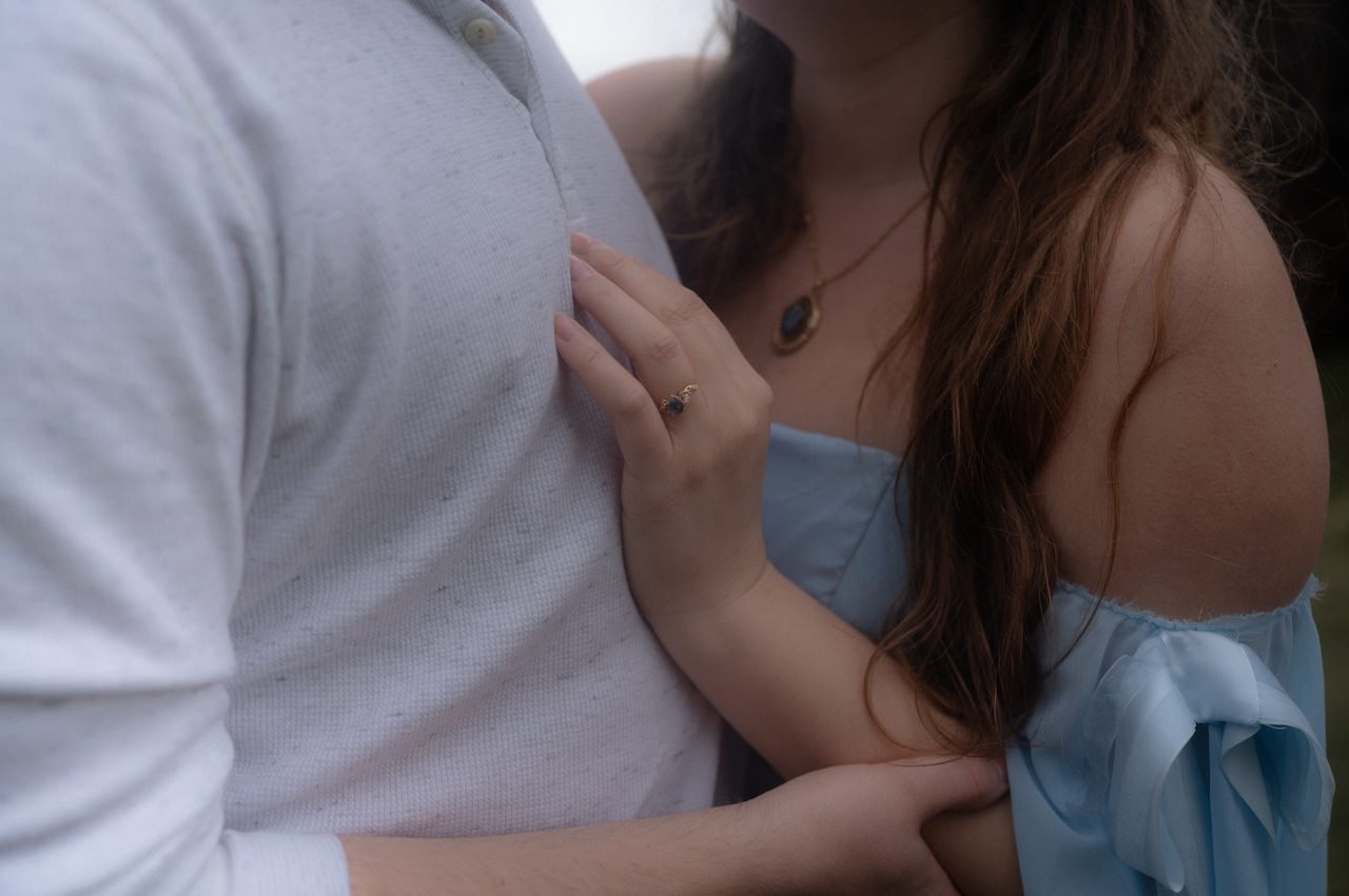 Isle of Skye Adventure Session - Maggie & Kyle 17 Old Man Storr Couple Adventure Session