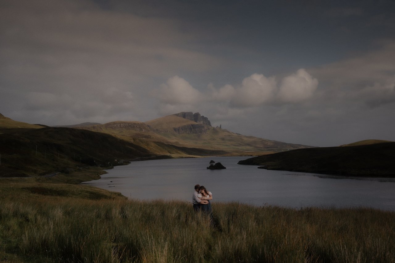 Isle of Skye Adventure Session - Maggie & Kyle 21 Loch Fada Couple Adventure Session