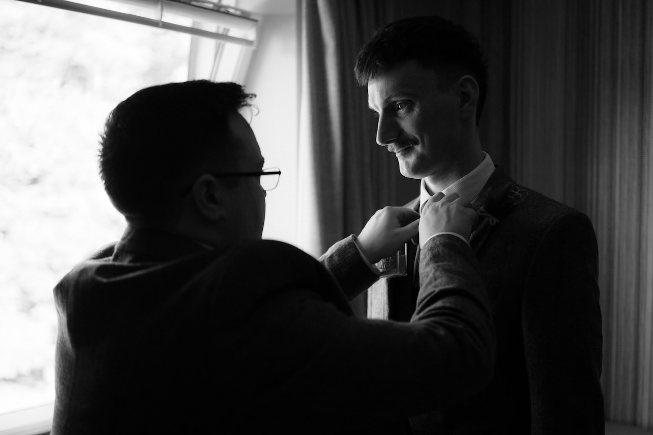 Gretna Green Elopement - Melissa & Sam 4 Gretna Green Elopement Getting Ready
