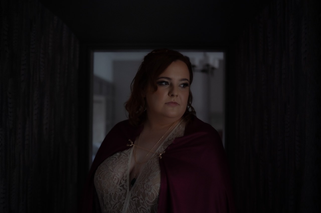 Gretna Green Elopement - Melissa & Sam 8 Gretna Green Elopement Bride Getting Ready