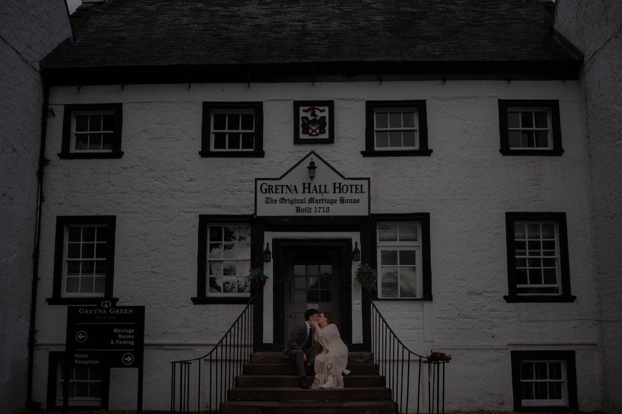 Gretna Green Elopement - Melissa & Sam 26 Gretna Green Elopement Hall Hotel