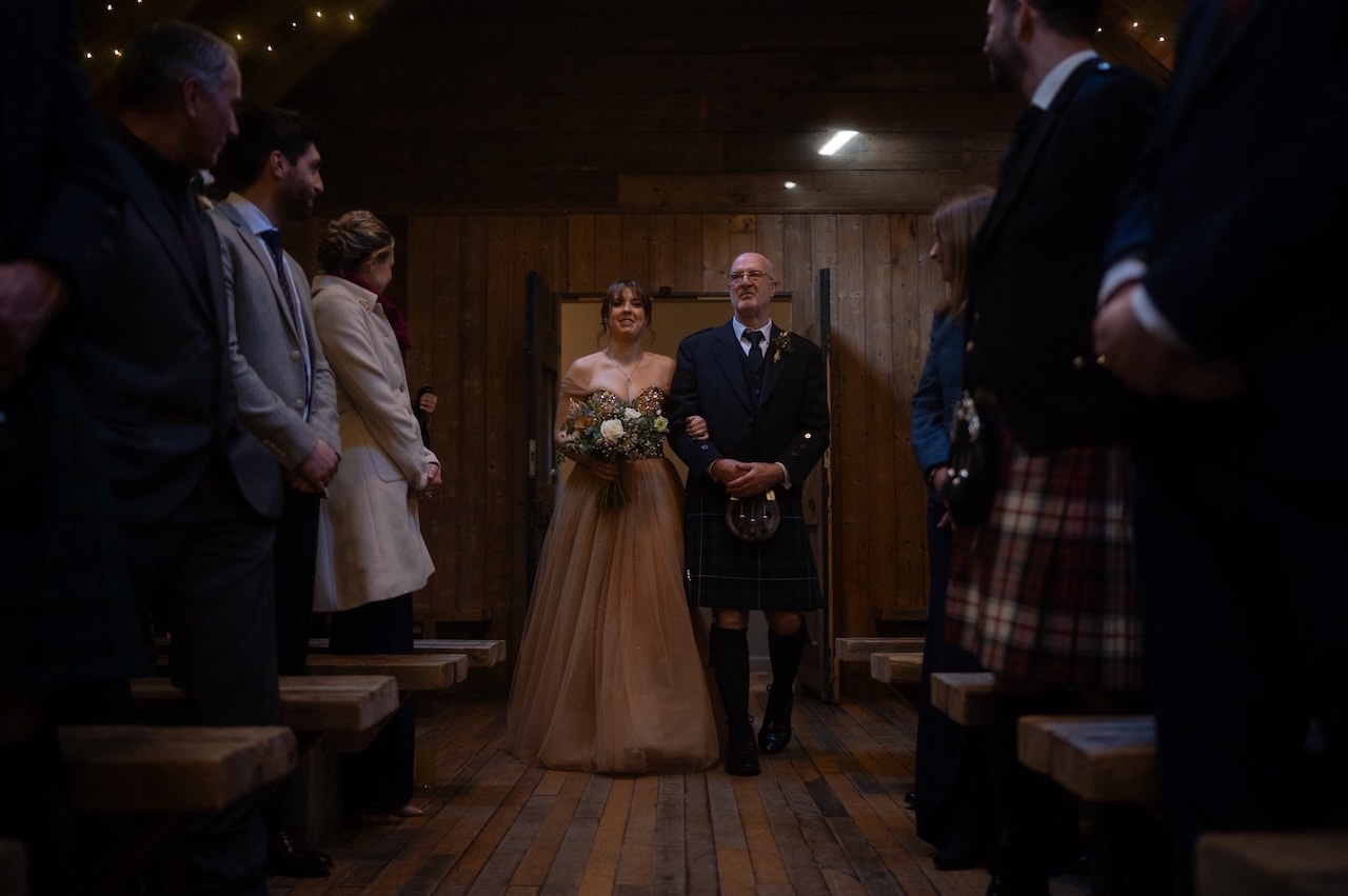 Perthshire Barn Wedding Venues - The Byre at Inchyra 18 The Byre at Inchyra Wedding Ceremony