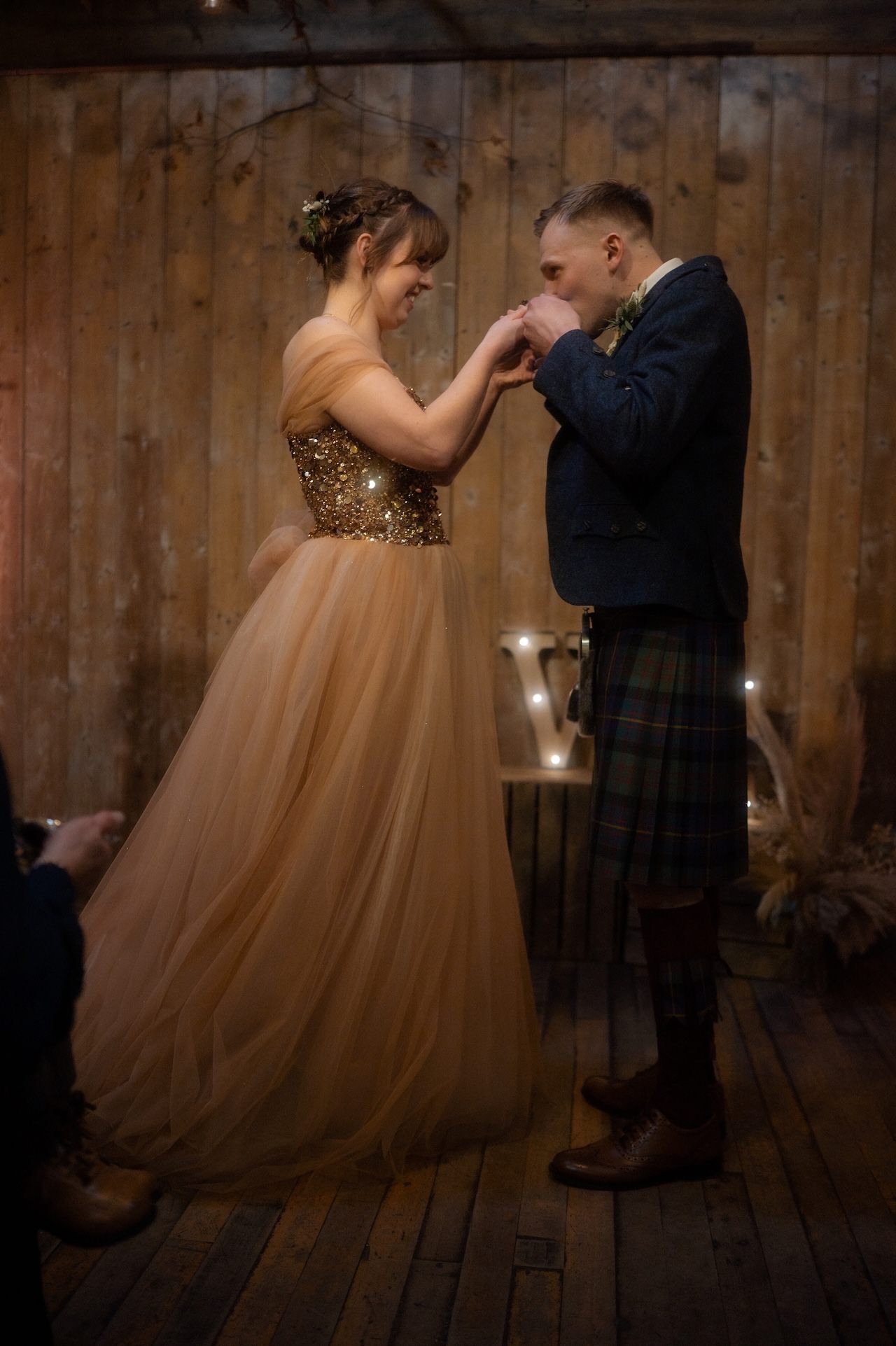 Perthshire Barn Wedding Venues - The Byre at Inchyra 25 The Byre at Inchyra Quaich Ceremony