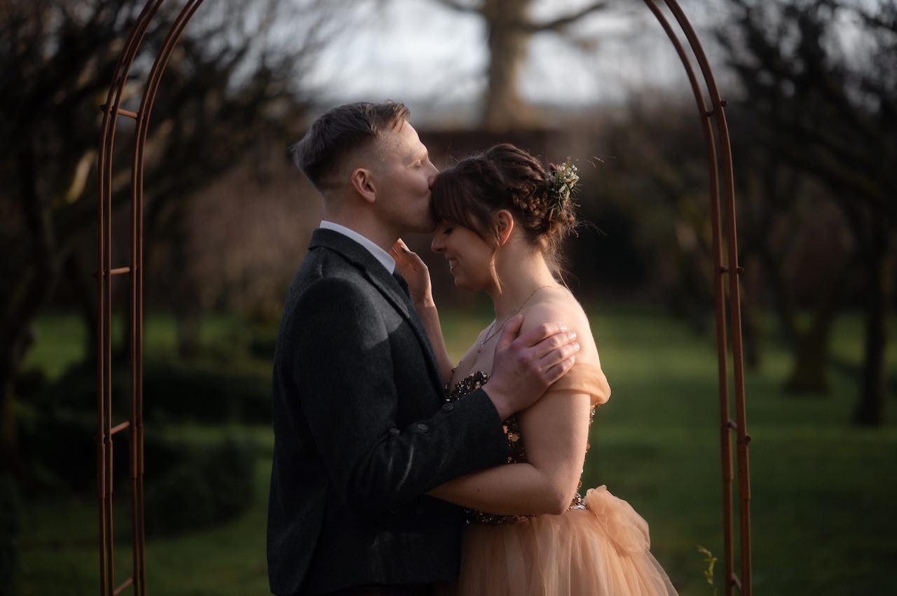 Perthshire Barn Wedding Venues - The Byre at Inchyra 31 The Byre at Inchyra Walled Garden Wedding Portraits