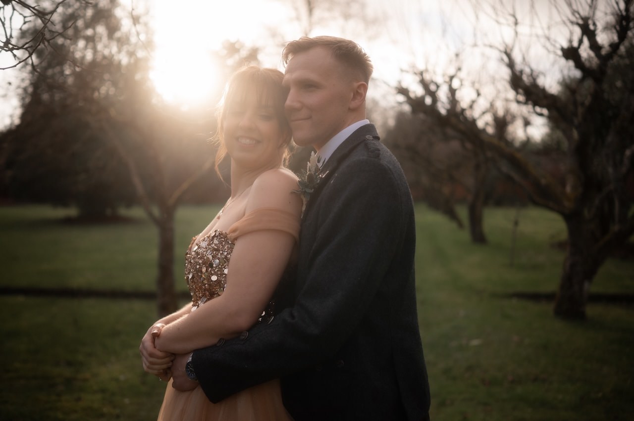 Perthshire Barn Wedding Venues - The Byre at Inchyra 33 The Byre at Inchyra Walled Garden Wedding Portraits