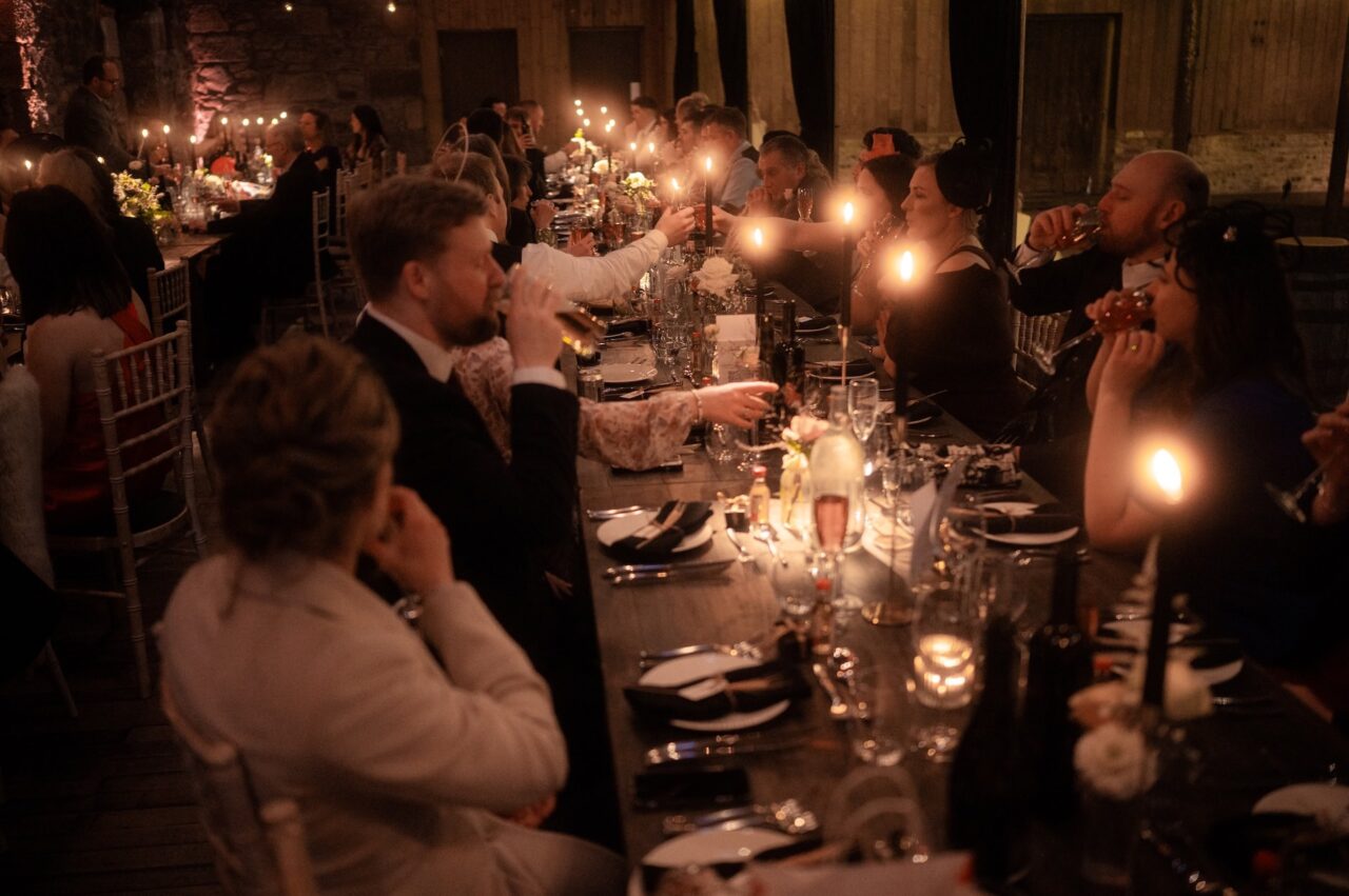 Perthshire Barn Wedding Venues - The Byre at Inchyra 43 The Byre at Inchyra Wedding Dinning Room