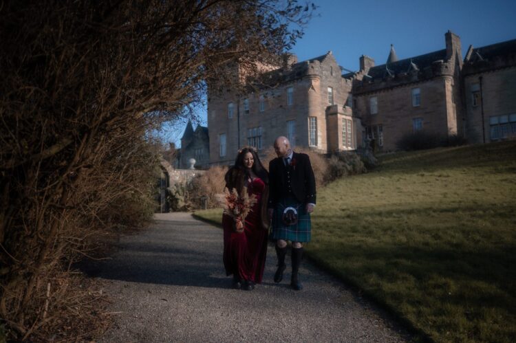Elopement at Glenapp Castle