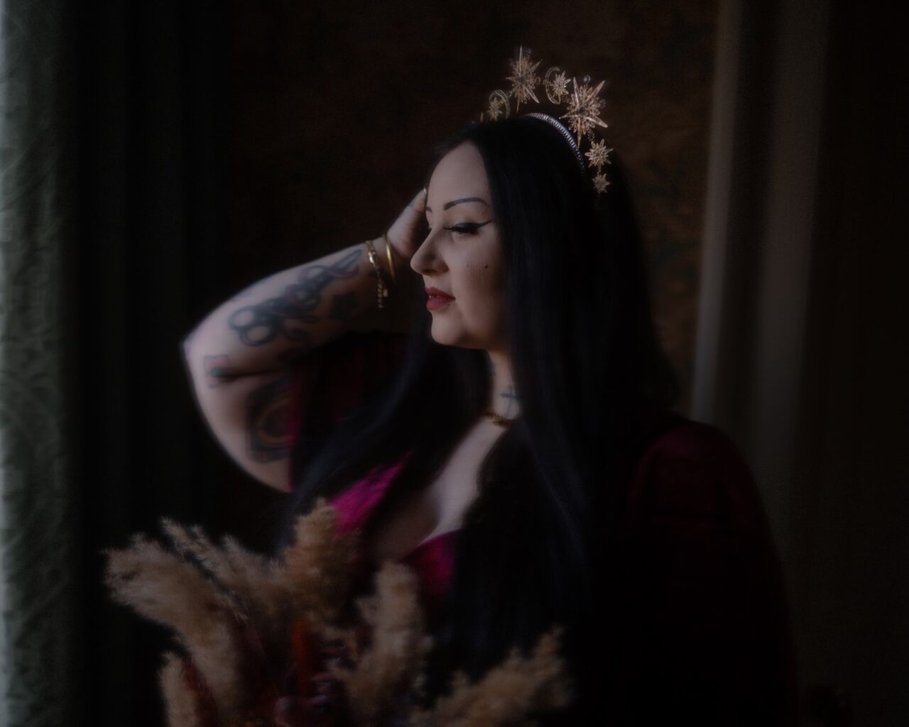 Cool, Alternative Elopement at Glenapp Castle, Scotland 9 Glenapp Castle Alternative Elopement Bride