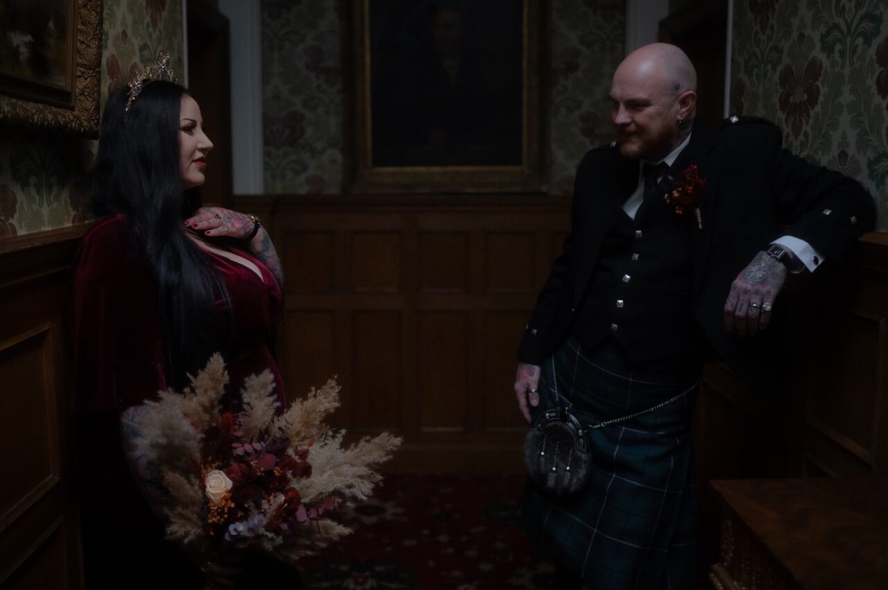 Cool, Alternative Elopement at Glenapp Castle, Scotland 15 Elopement at Glenapp Castle