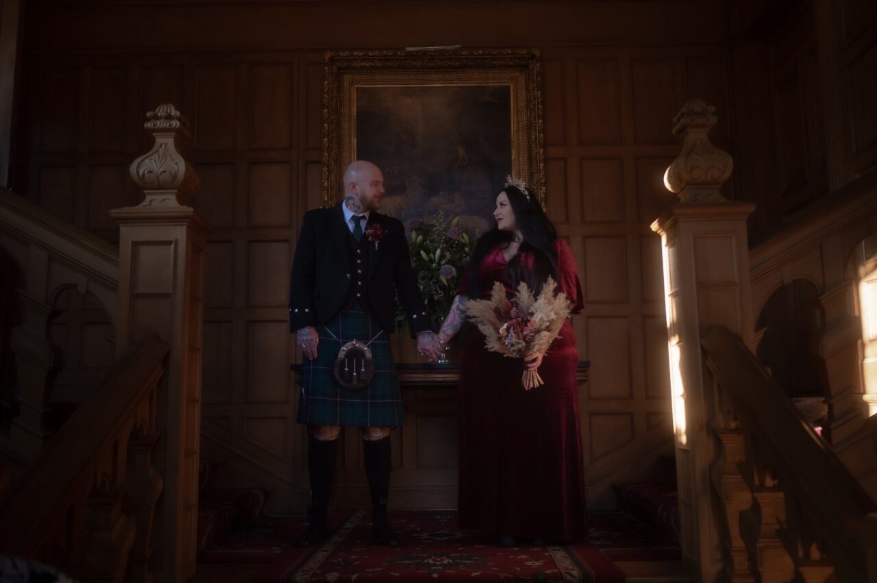 Cool, Alternative Elopement at Glenapp Castle, Scotland 16 Elopement at Glenapp Castle