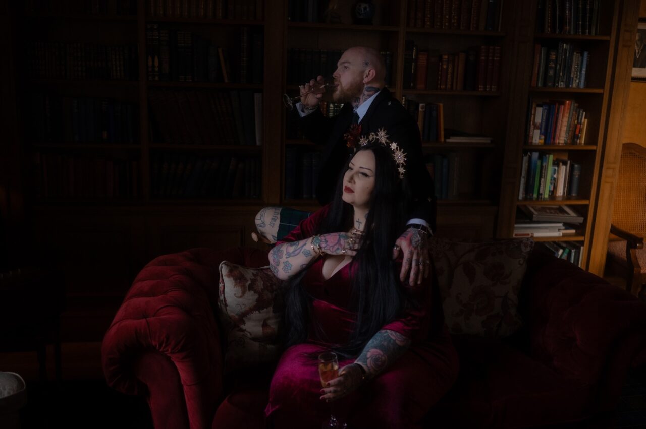 Cool, Alternative Elopement at Glenapp Castle, Scotland 34 Elopement at Glenapp Castle