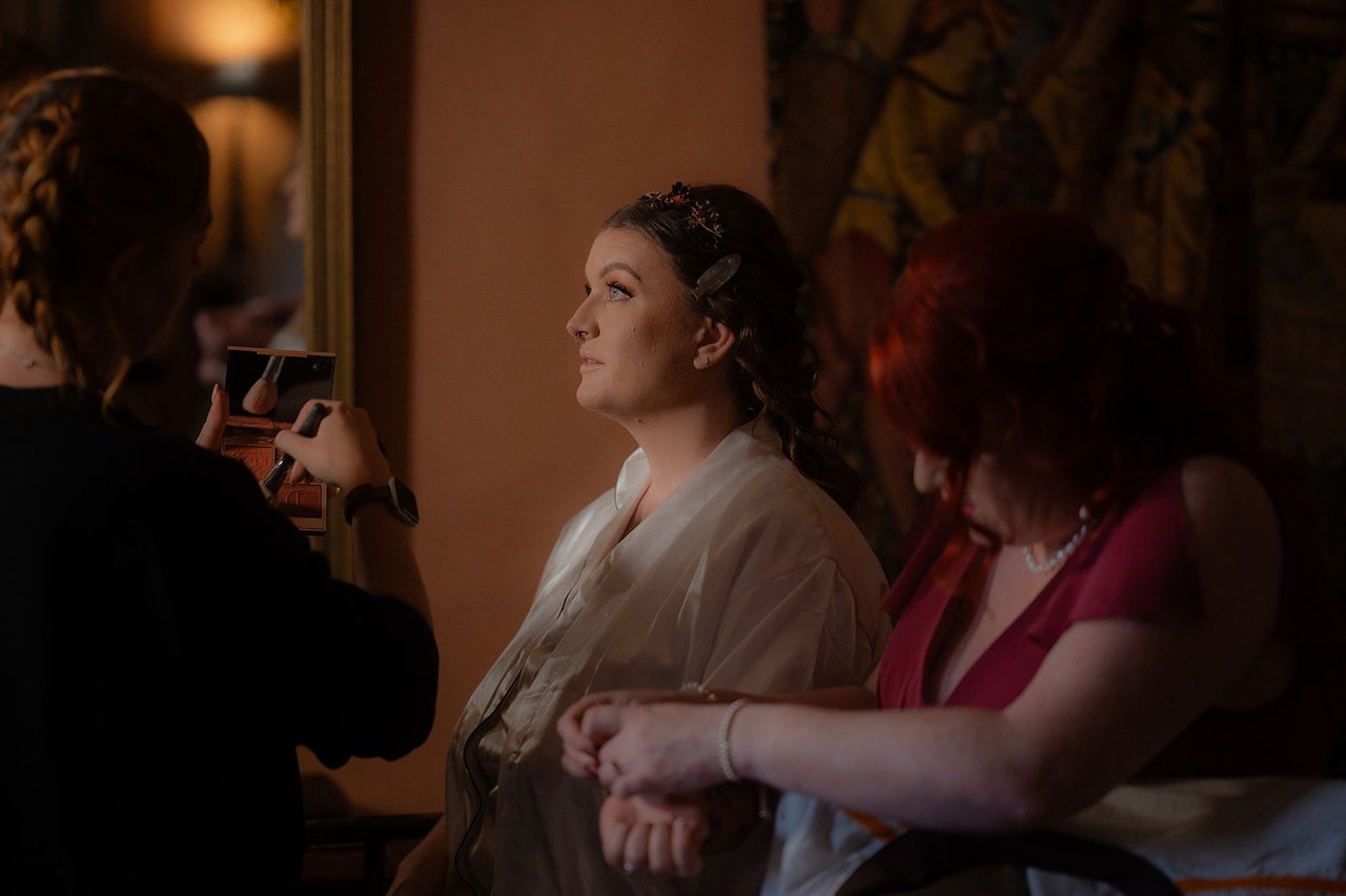 Neidpath Castle Wedding Bride's Morning