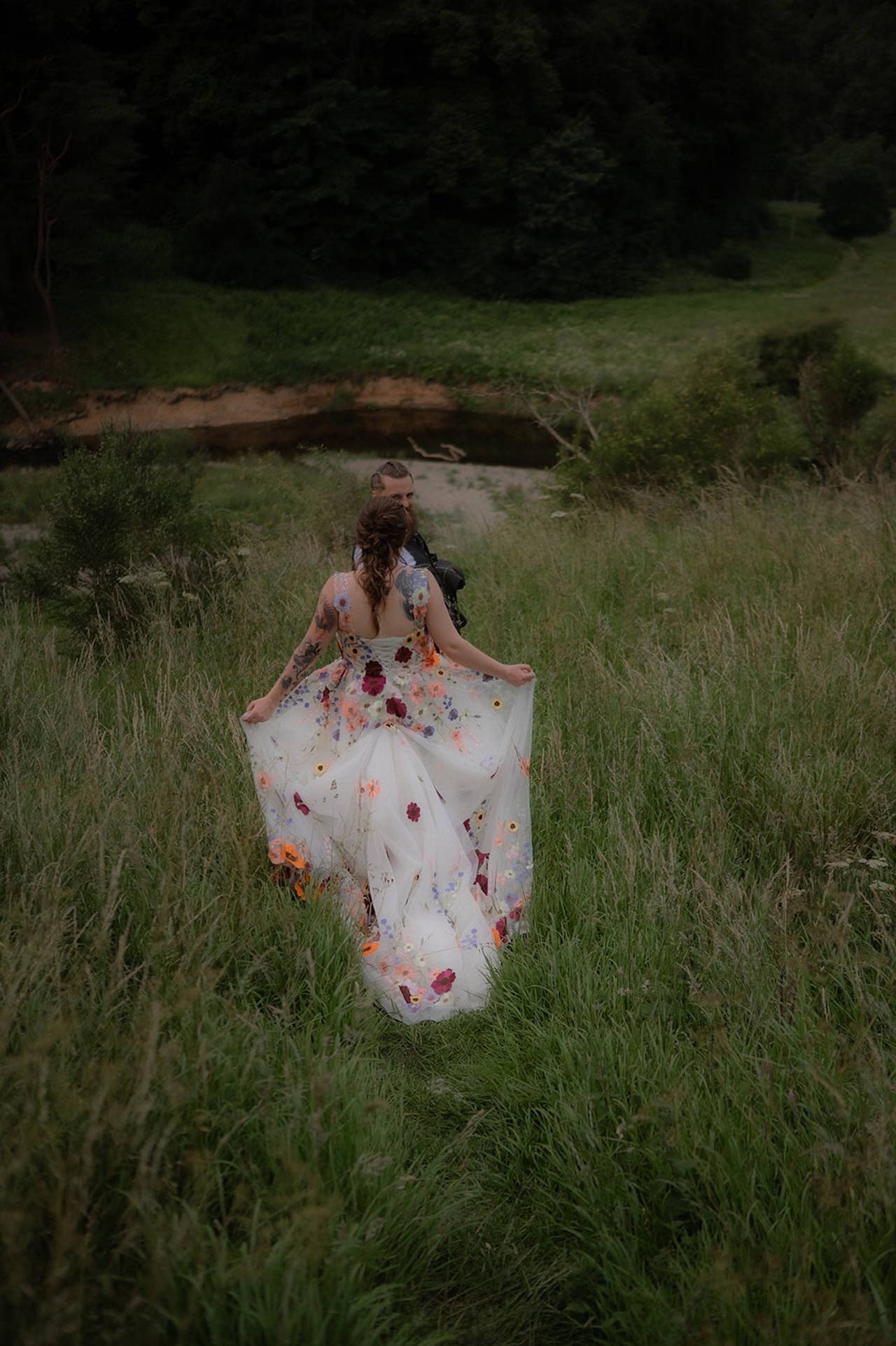 Neidpath Castle Wedding  Portrait Session