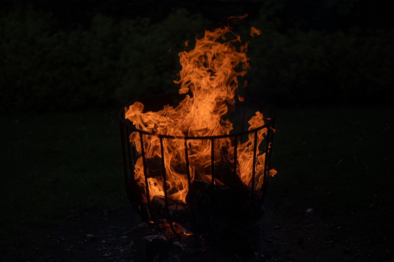 Neidpath Castle Wedding Fire 