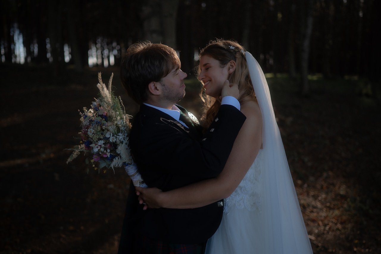 Scottish Wedding Natural Portrait session