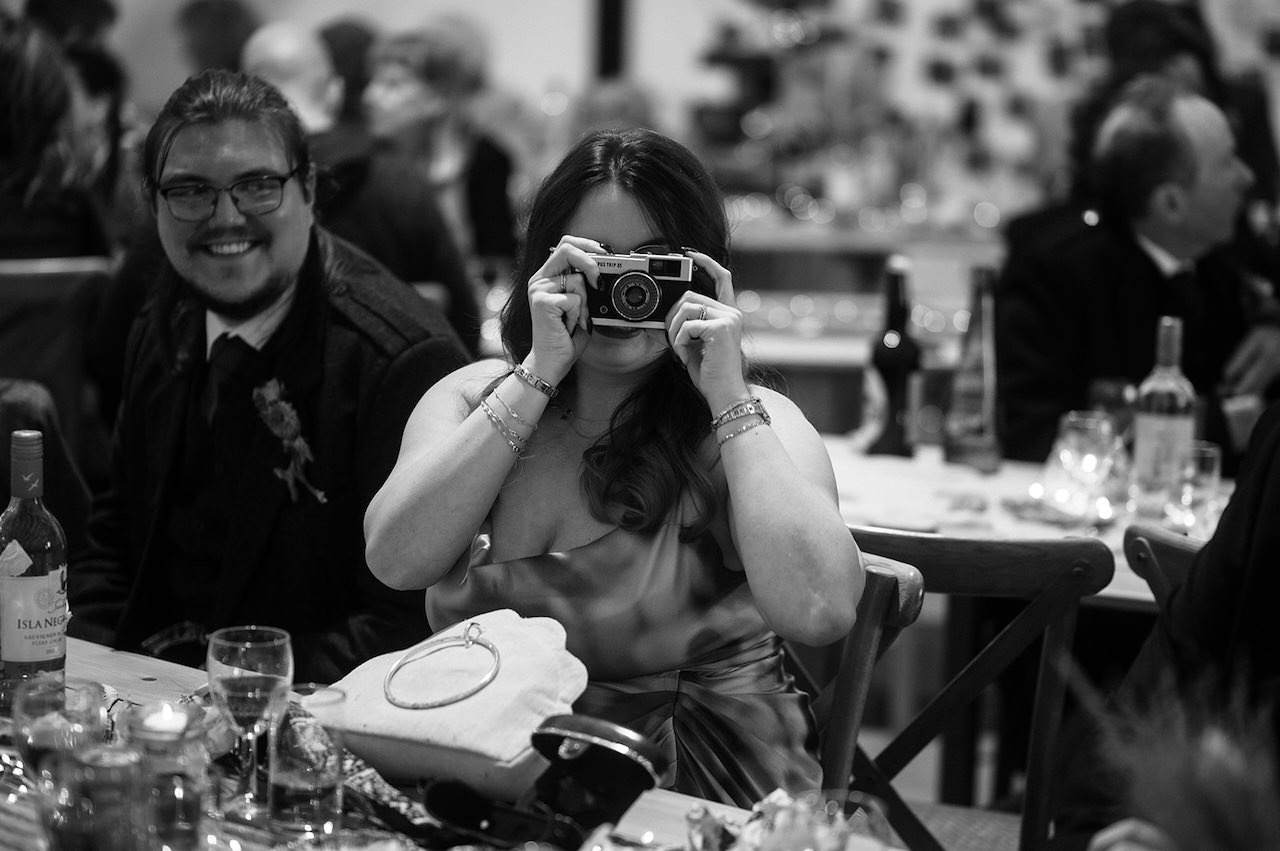 Reportage style wedding photography