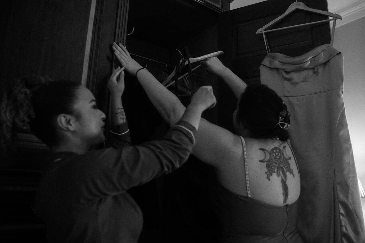 Documentary Photography Gothic Style Wedding 