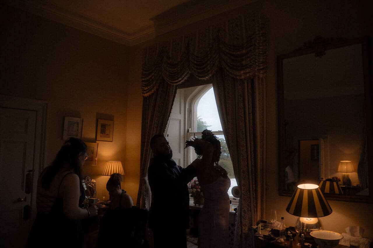 Dundas Castle Wedding Room Interior