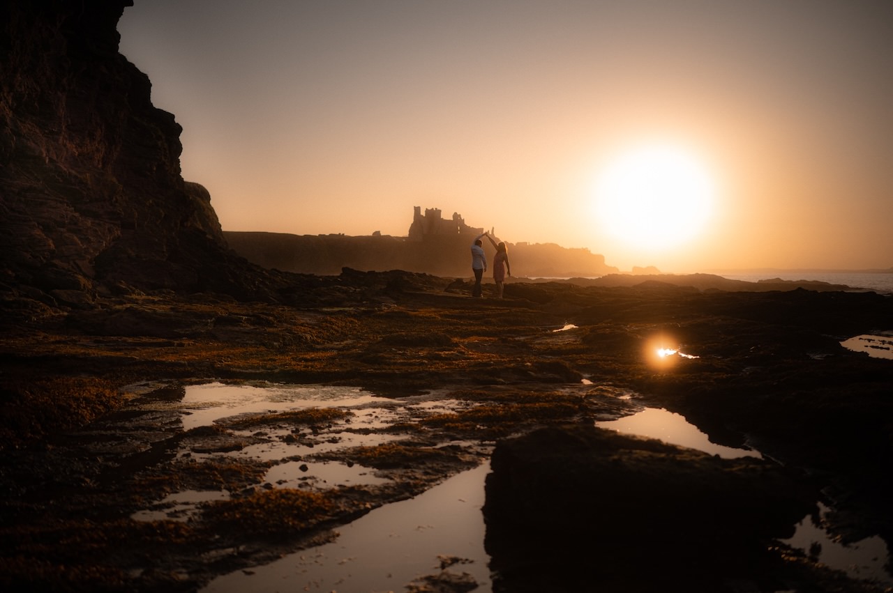 engagement session beach