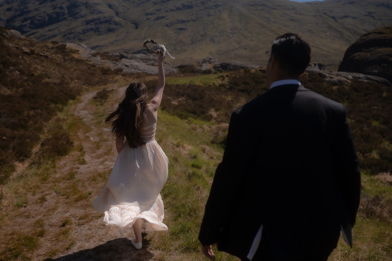 Natural Wedding Photography Glencoe