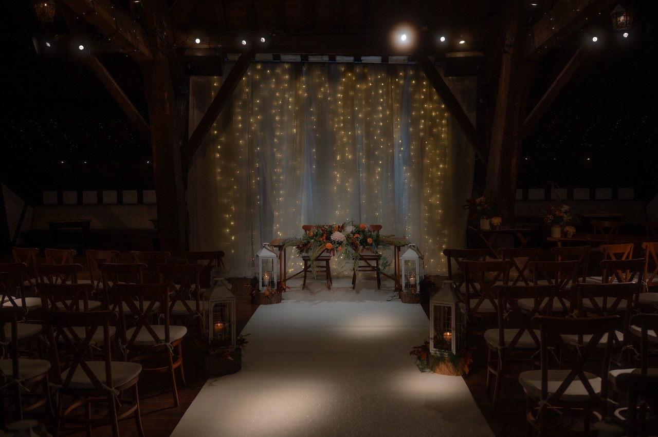 Rivington Hall Barn Wedding Ceremony